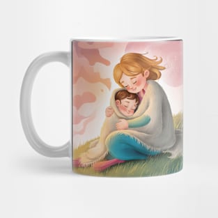 Mother's Embrace: Capturing the Special Bond Between Mother and Child Mug